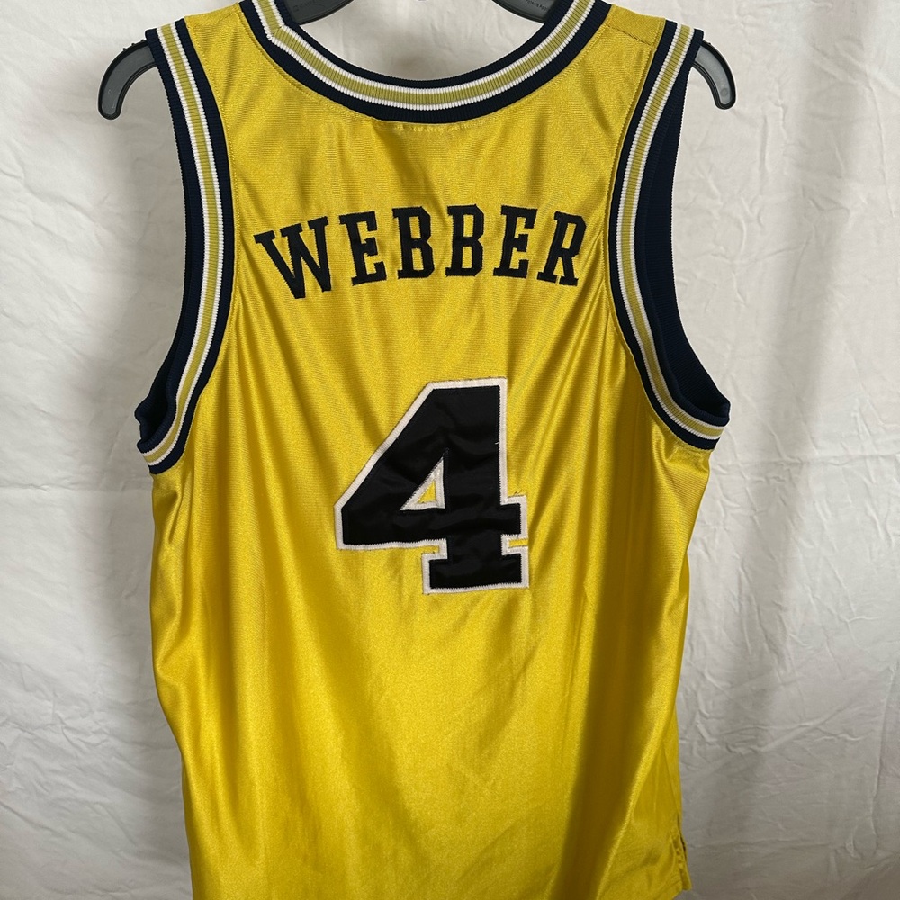Chris Webber Fab 5 Michigan Jersey